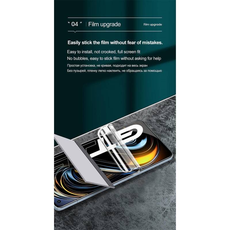 4pcs Film Hydrogel Bening Untuk OPPO Realme Narzo 50 30 20 Pro 50A 50i Prime Pelindung Layar Anti Cahaya Biru Untuk Realme Narzo N55 30A 20A 10 10A