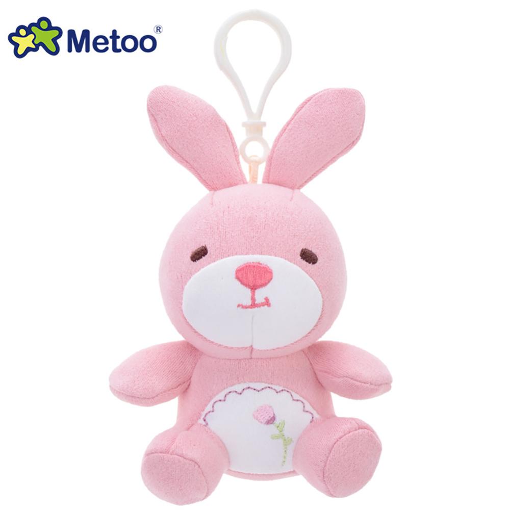 Timekey Metoo Boneka Mini Plush Untuk Mainan Anak Tas Liontin Mainan Untuk Anak Perempuan Ulang Tahun Natal Kartun Mainan H4S3