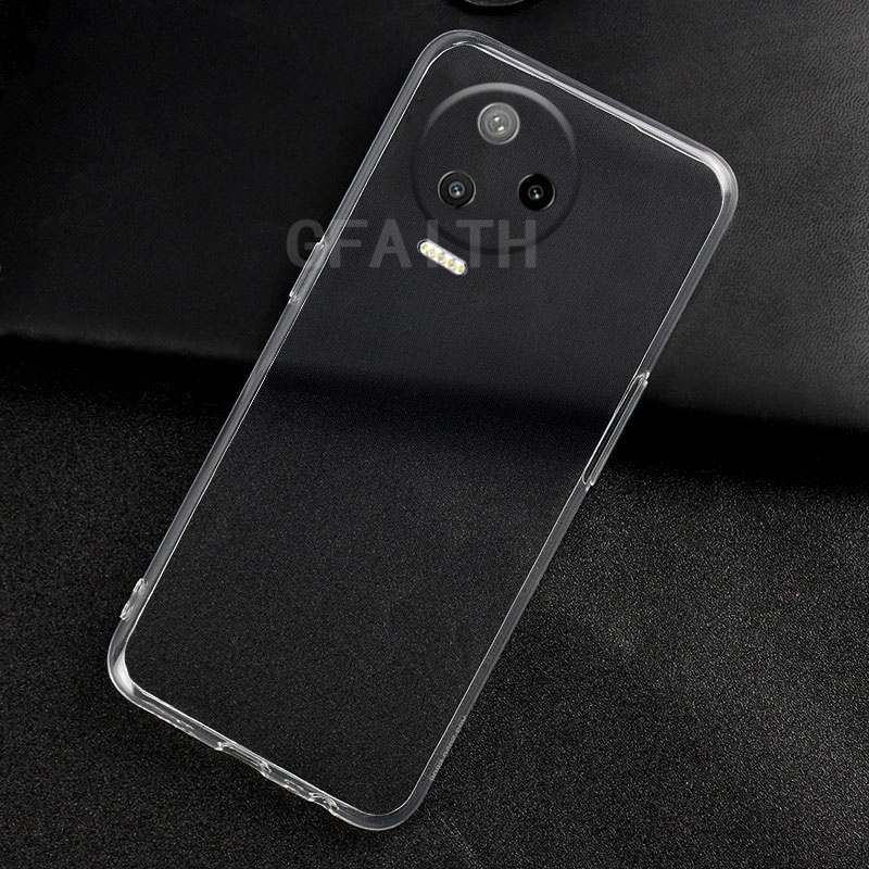 C/C- CASING COVER Kesing hp Infinix NOTE 12 2023 / NOTE 12 Pro 4G / NOTE12 VIP G96 Baru Soft Case Transparent Ultra Thin Camera Lens Protection Cover Kasing Ponsel Infinix NOTE12