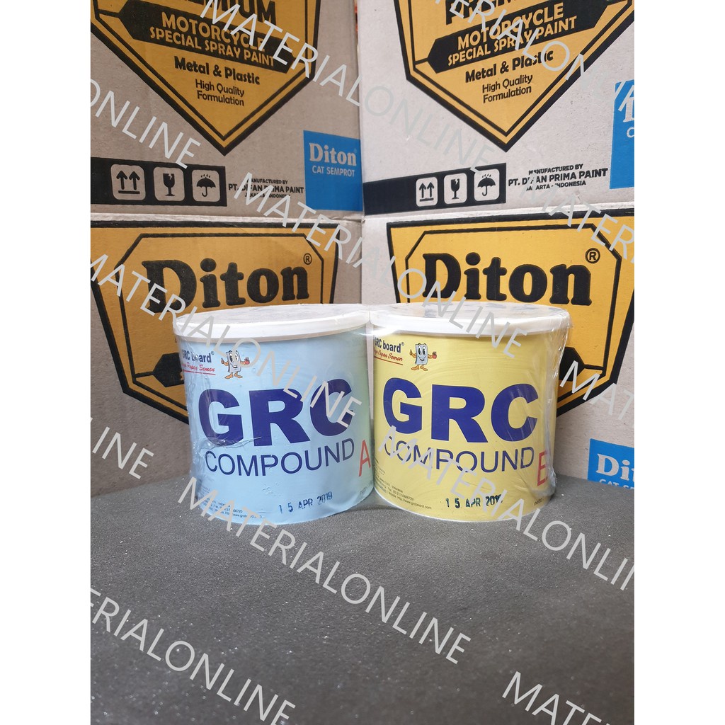 iNstansday- Kompon Compound Compond GRC Board A dan B AB 2 Komponen A+B 2Komponen