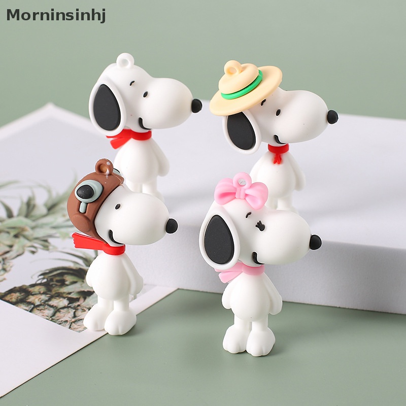 Mornin Kartun Anime Snoopy Dog Kawaii Gantungan Kunci Gantungan Kunci Mobil Key Ring Fashion Hadiah id