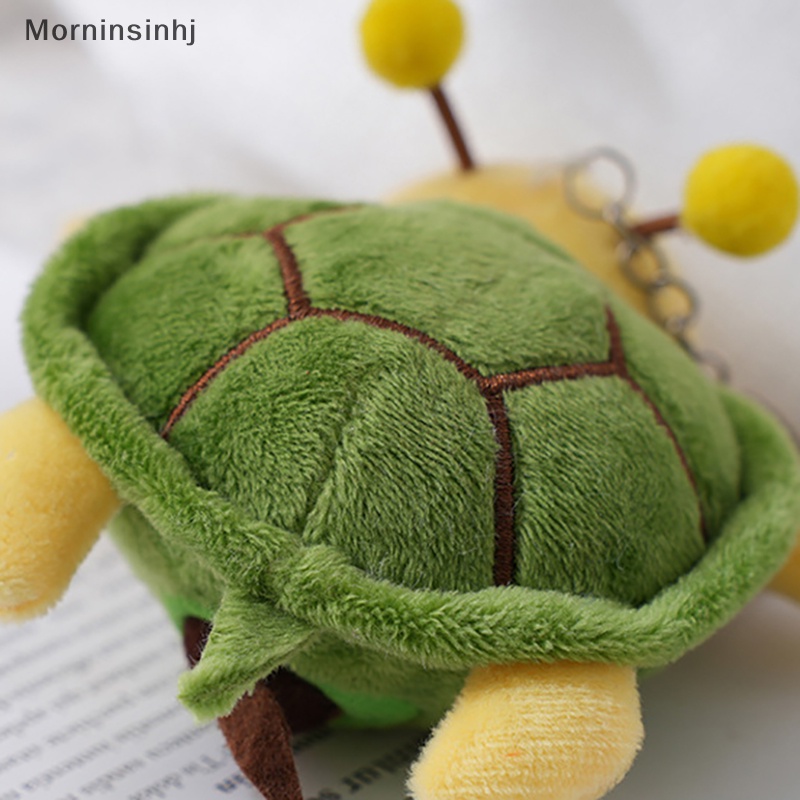 Mornin Kartun Plush Turtle Bee Doll Liontin Gantungan Kunci Lucu Dapat Dibelah Turtle Bee Plush Doll Tas Liontin Gantungan Kunci Mobil Ornamen id