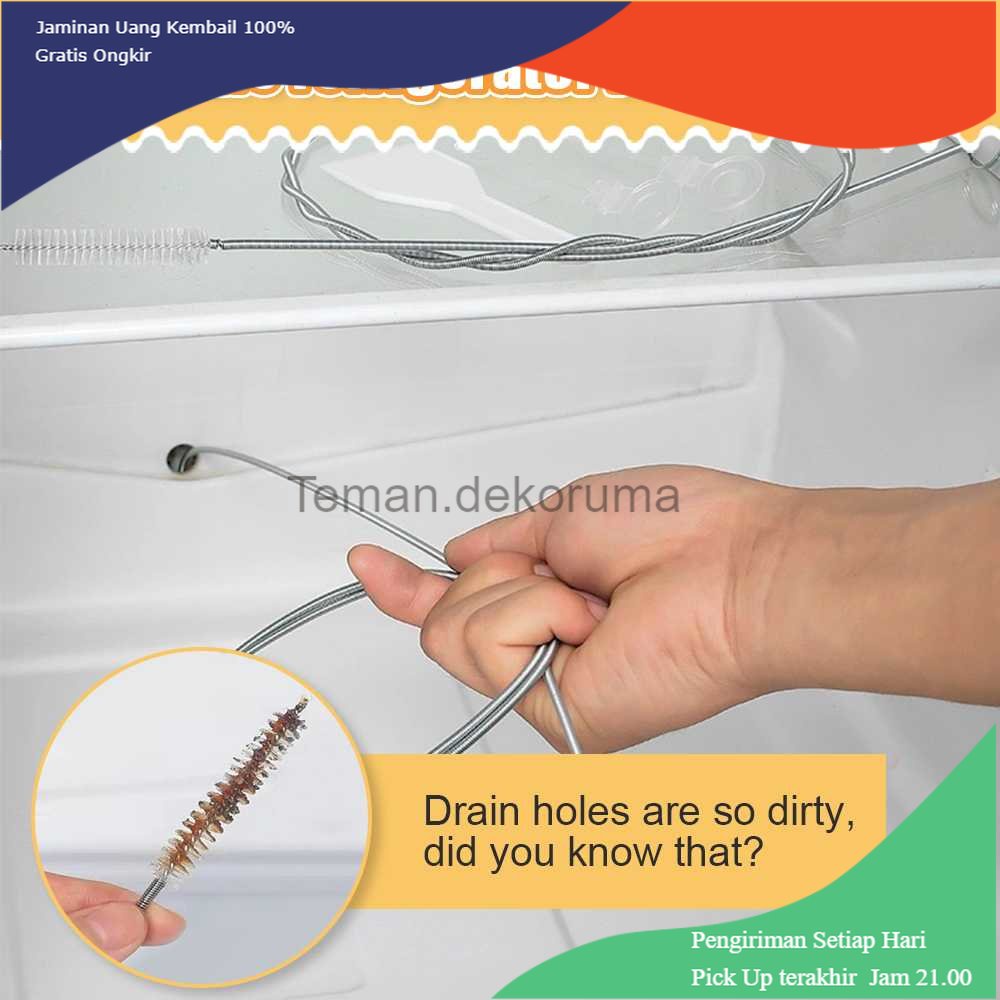 TD - DPR TOWAYER Set Alat Pembersih Lubang Saluran Air Kulkas Drainase 5 Pcs - TO5