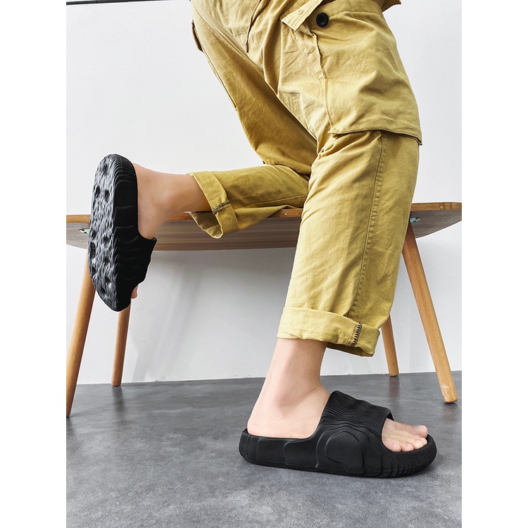 Sandal Adilette Slip On Premium Keren Sendal Slide Pria Terbaru 2023 Anti Slip Sandal Slop Pria Casual