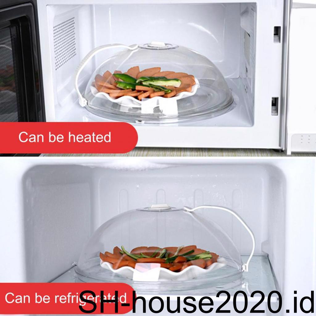 Microwave Cover Anti Puter Food Splatter Guard Bersih Menjaga Tutup Oven