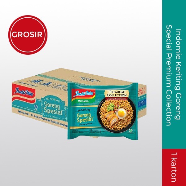 

Promo Bisa COD Indomie Mi Keriting Goreng Special Premium Collection - 1 Karton 20pcs