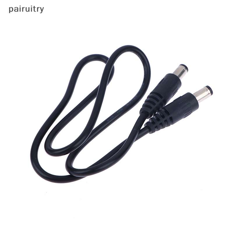 Prt Colokan Listrik DC 5.5 x 2.1mm Male To 5.5 x 2.1mm Male Kabel Konektor Adaptor CCTV 12V 10A Kabel Power Extension 0.5m PRT