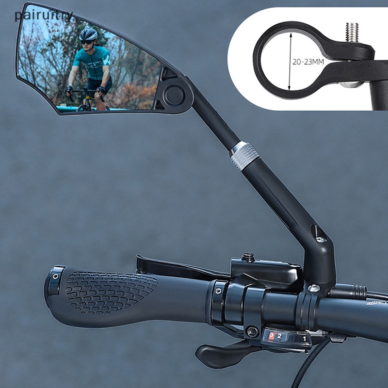 Prt Cermin Sepeda Stang Anti Silau - Kaca Spion Belakang Sepeda Dengan PRT Yang Dapat Ditarik