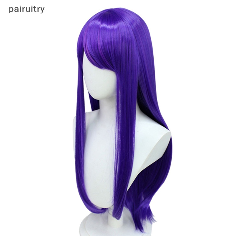 Prt 1Pc Wig Cosplay Anime Oshi No Ko Ai Hoshino Panjang 80cm Ungu Heat Resist PRT