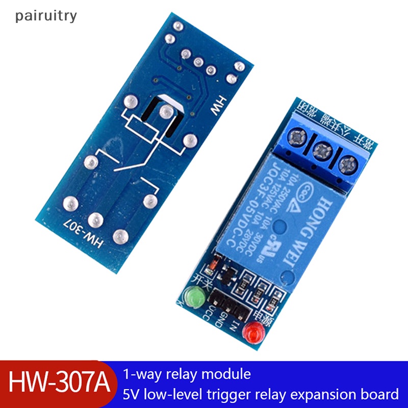 Prt 12V Relay Trigger Modul Relay 1 Arah 5V Low Level Trigger Relay Papan Ekspanding PRT