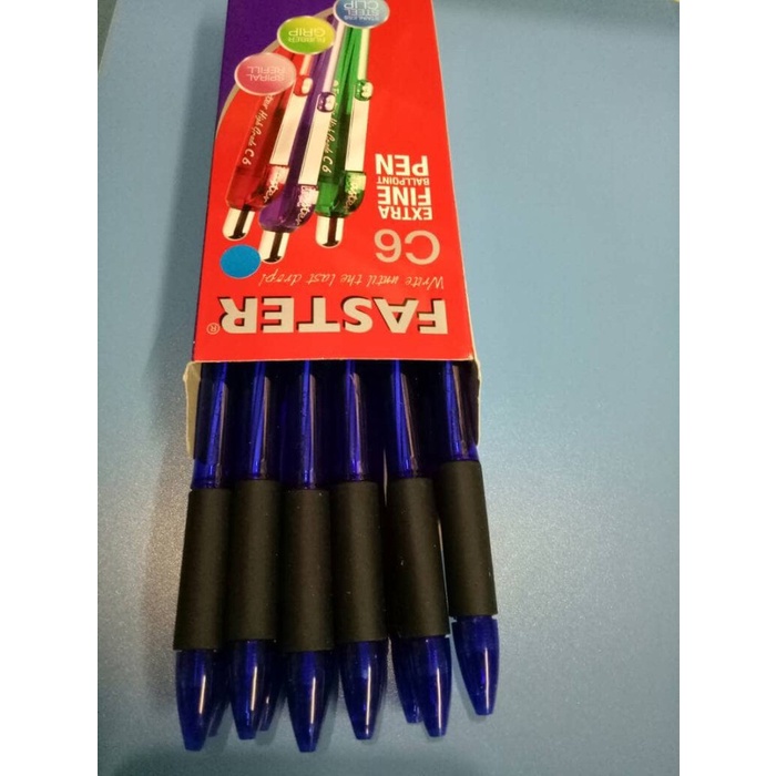 

Pen Faster C6 - Biru