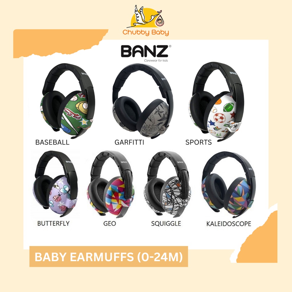 Banz Baby Earmuffs 0-2Y | Penutup Telinga Bayi