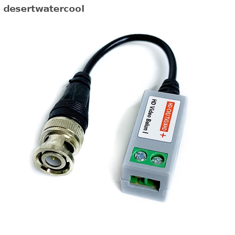 Deid 1pasang 1080P AHD/HD-CVI/TVI/CVBS HD Video Balun Pemancar Cat5 Cat6 Video Balun Martijn