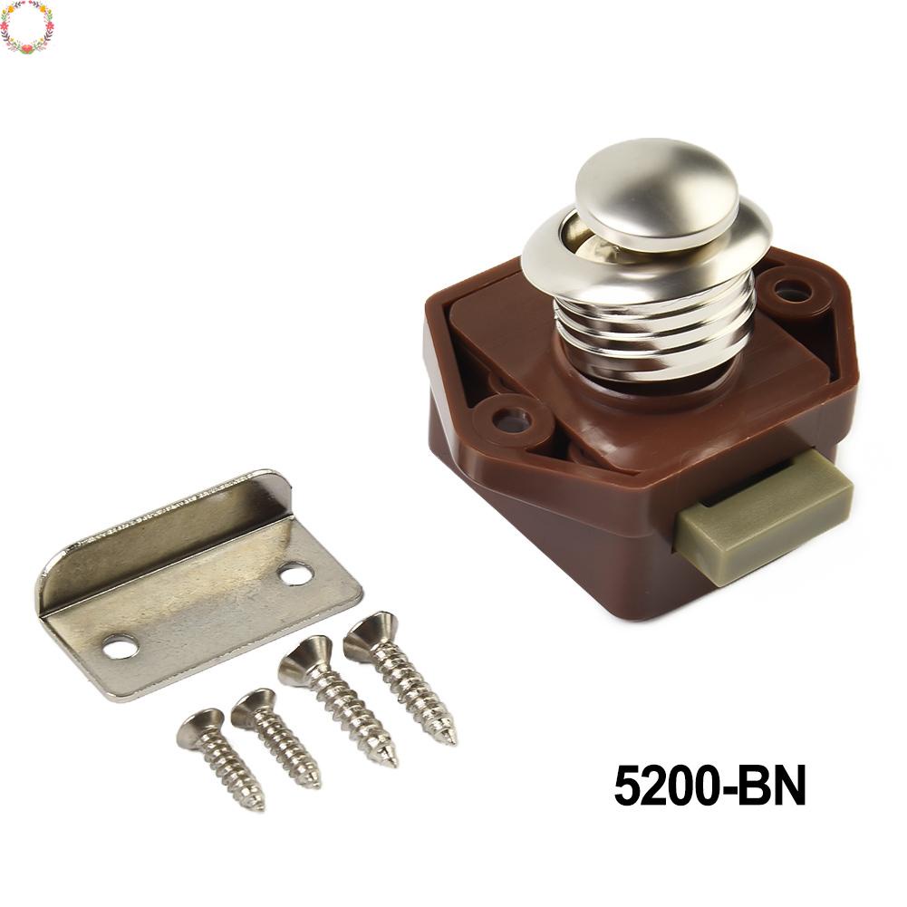 High Quality Button Lock Latches Car Keyless 1PCS Tombol Lemari Pintu RV Lock