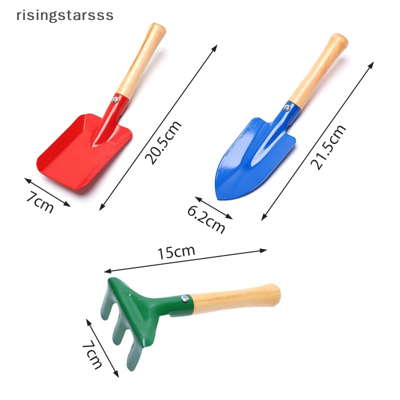 Rsid Span-new 3 Pcs Musim Panas Pantai Sekop Mainan Anak-Anak Luar Menggali Pasir Sekop Bermain Sekop Jelly