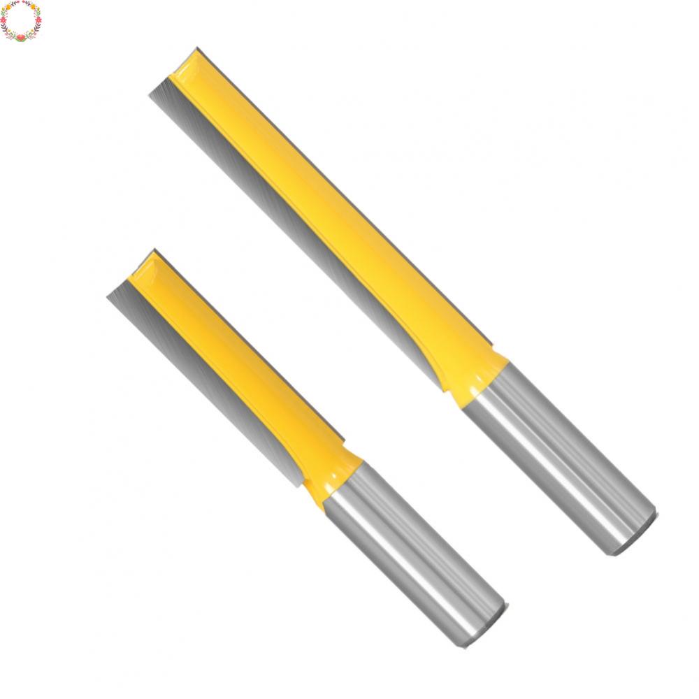 45 # Paket Ganda Bahan Baja1/2Inch Shank Micro Grain Carbide Router Bit Untuk DIY Woodworking