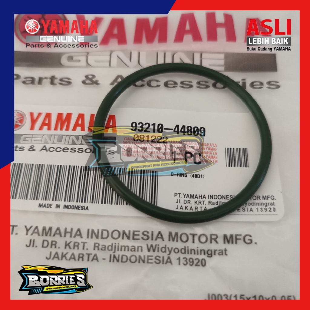 O-ring Oring Tutup Klep 93210-44809 Mio Jupiter Z MX Vega R ZR Yamaha