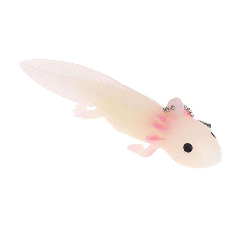 Lanfy Fish Giant Keychain 1pc Gantungan Kunci Lucu Giant Salamander Mainan Untuk Anak Perempuan Prank Joke Toy