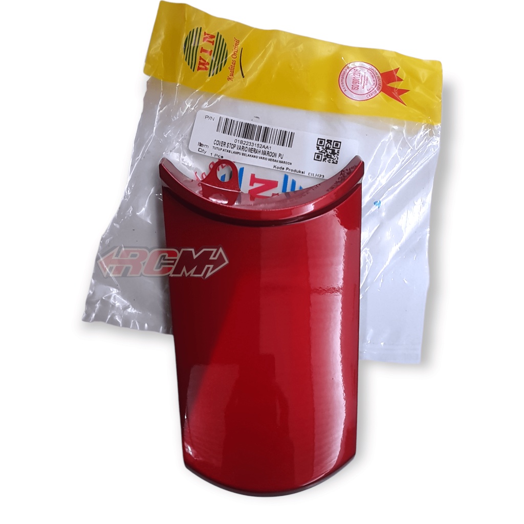 COVER TAIL COVERTAIL PET STOP PETSTOP TUTUP BODI BODY BODI SAMBUNGAN BELAKANG BLKG BLK HONDA VARIO 110 VARIO 110 CW CARBU KARBU LAMA OLD PUTIH WHITE MERAH RED MAROON ORI ORIGINAL WIN ASLI