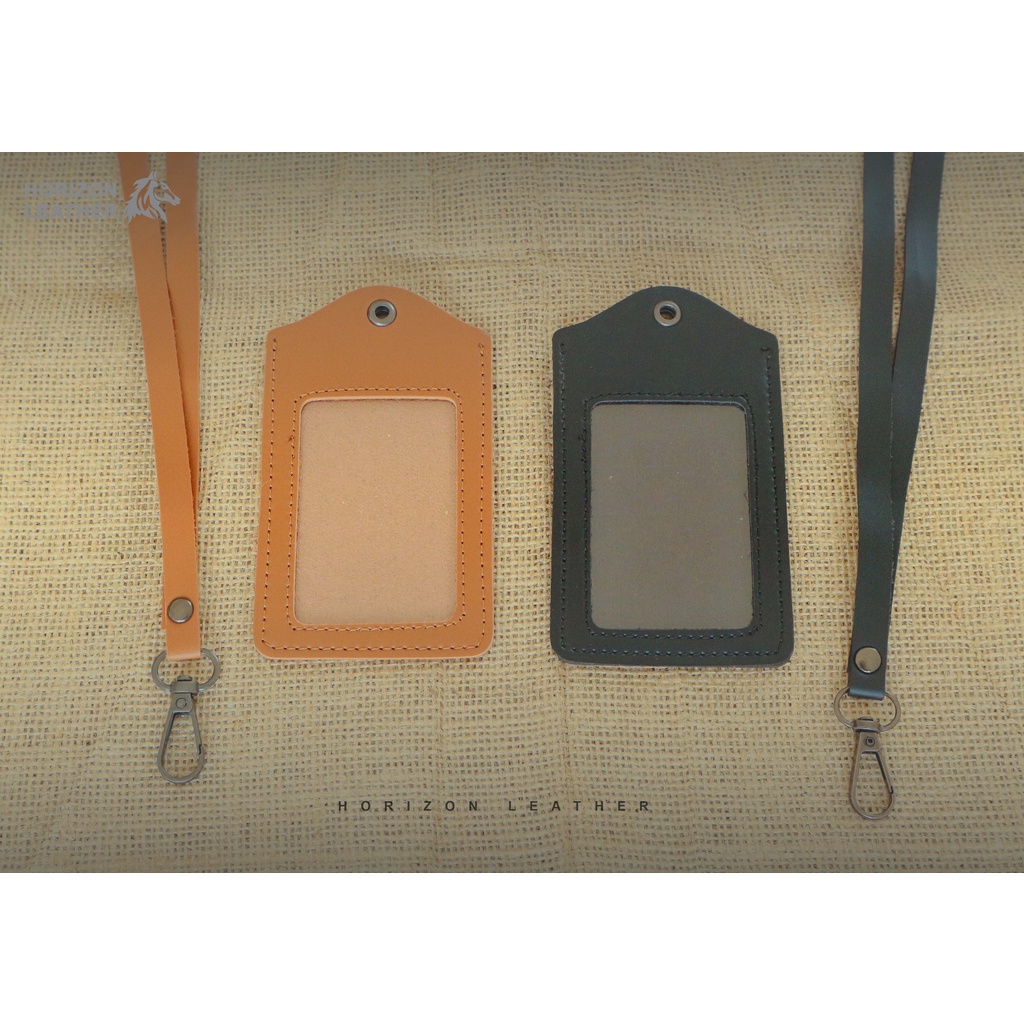 

Lanyard Name Tag ID Card Kulit Slot 1