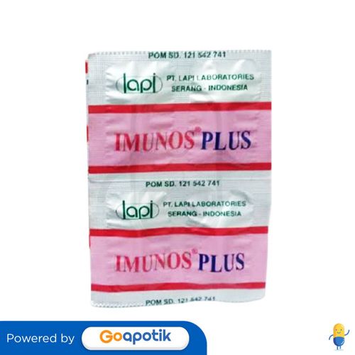 Imunos Plus Strip 4 Kaplet