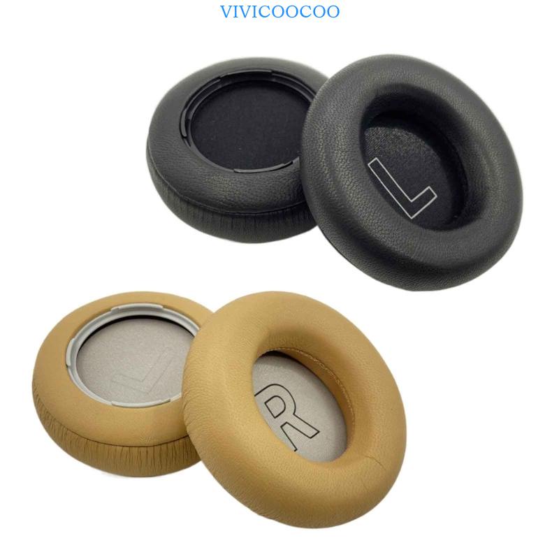 Vivi Bantalan Telinga Kulit Domba Earpads Ear Pads Cushion Repair Part Untuk H9 3rd Gen