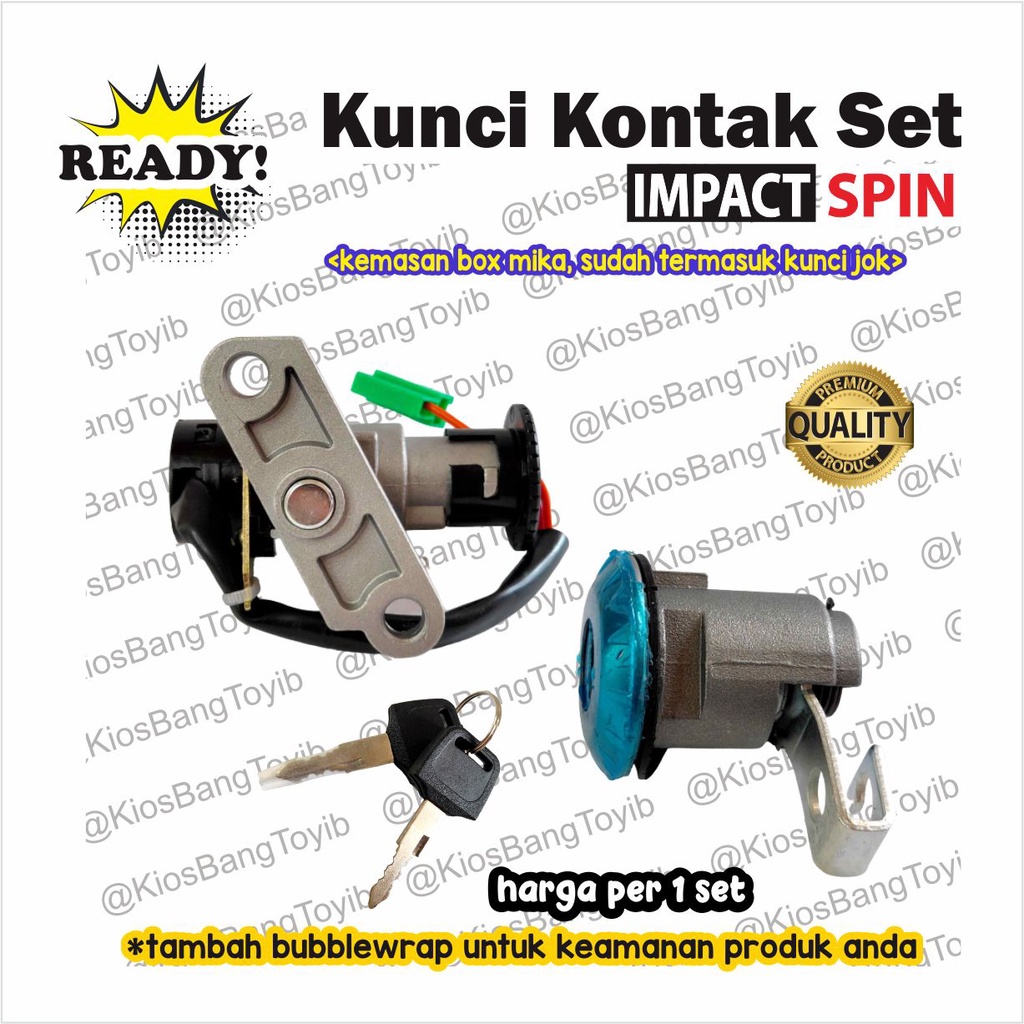 Kunci Kontak Motor Set Assy Suzuki SPIN (Impact)