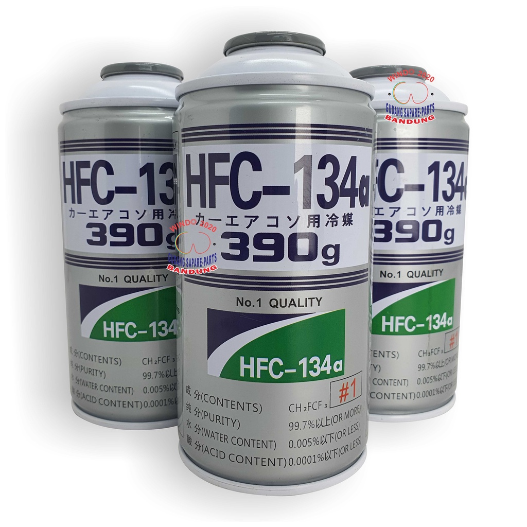 Refrigerant Preon Klea HFC #1 R134 a 390 Gram Kaleng | R 134 a Mobil, Kulkas, Freezer Etc