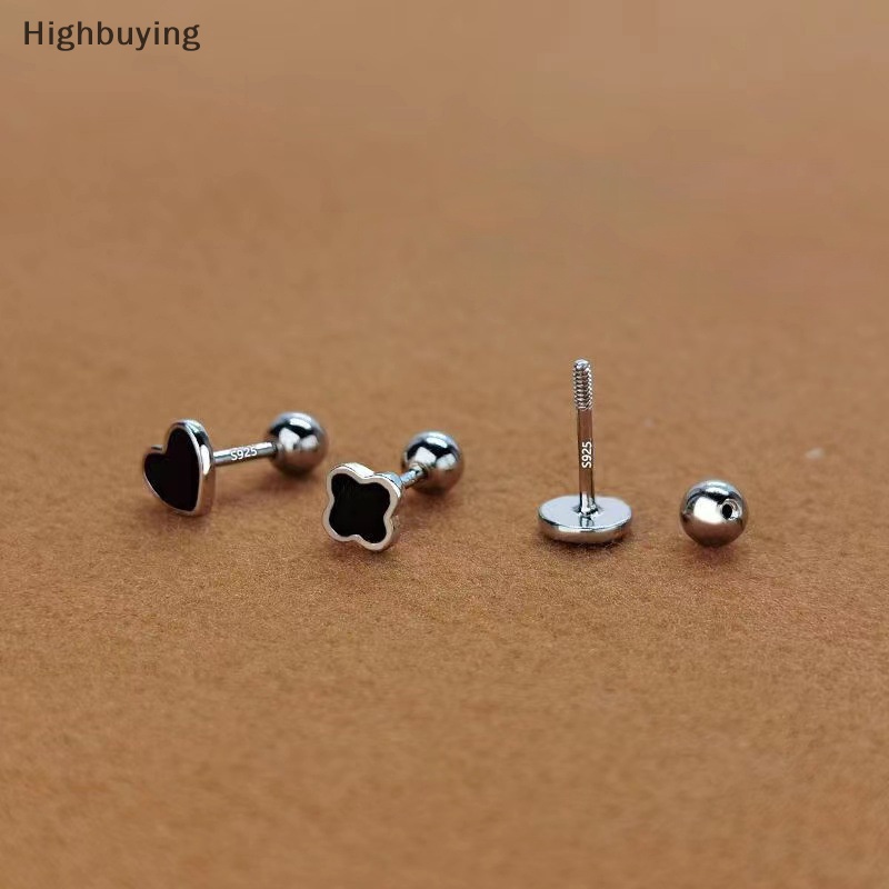 Hbid 1pasang Fashion Sederhana Anting Untuk Wanita Telinga Tulang Kuku Tulang Rawan Anting Spiral Stud Earring Tubuh Perhiasan Hadiah Glory