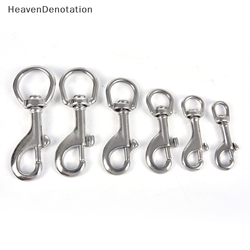 [HeavenDenotation] Stainless Steel Baut Snap Hook Clip Diving Singel Hook BCD Aksesoris Tools HDV