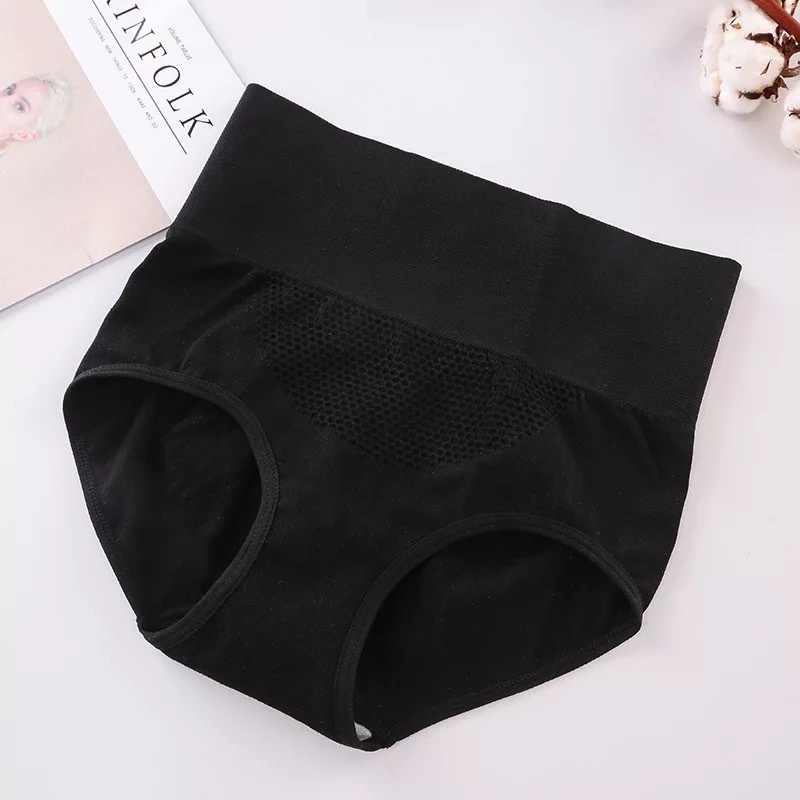 Pinggang Tinggi CD Wanita Katun Celana Dalam Highwaist Panties Perut Pelangsing Pantat Angkat Celana Dalam 108