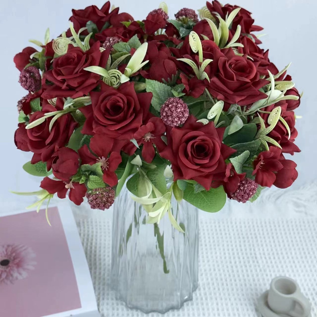 LUXO - Bouquet bunga BKT 533 TIZU Artifisial Dekorasi