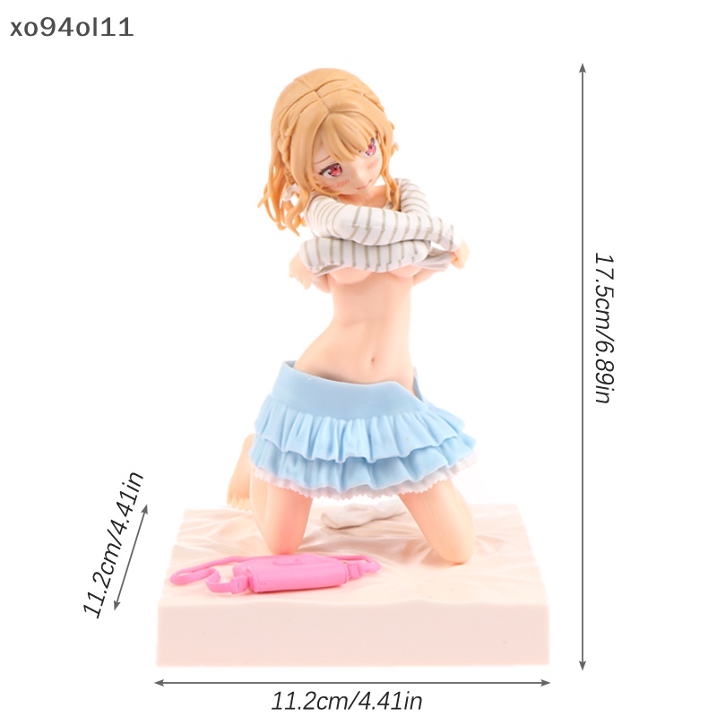 Xo 17CM Anime Girl Figure Miyako Shirakawa Action Figure PVC Patung Koleksi Model Mainan Hadiah OL