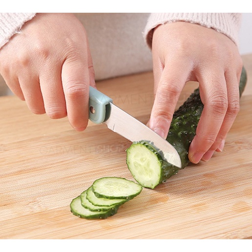 PISAU LIPAT KUPAS BUAH STAINLESS | PISAU DAPUR SAYUR LIPAT | PISAU PENGUPAS PEMOTONG BUAH | TRAVEL PEELER