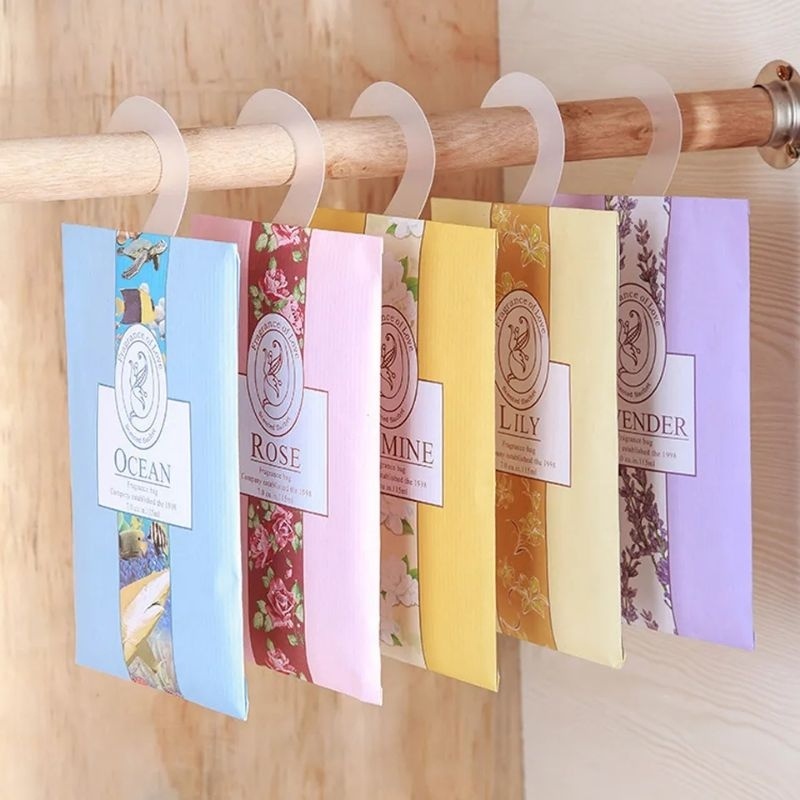 (Pimenova) Pengharum Lemari Aromatherapy Pewangi Ruangan Gantung Pengharum Sachet Fragrance Bag Parfum Mobil Murah Import