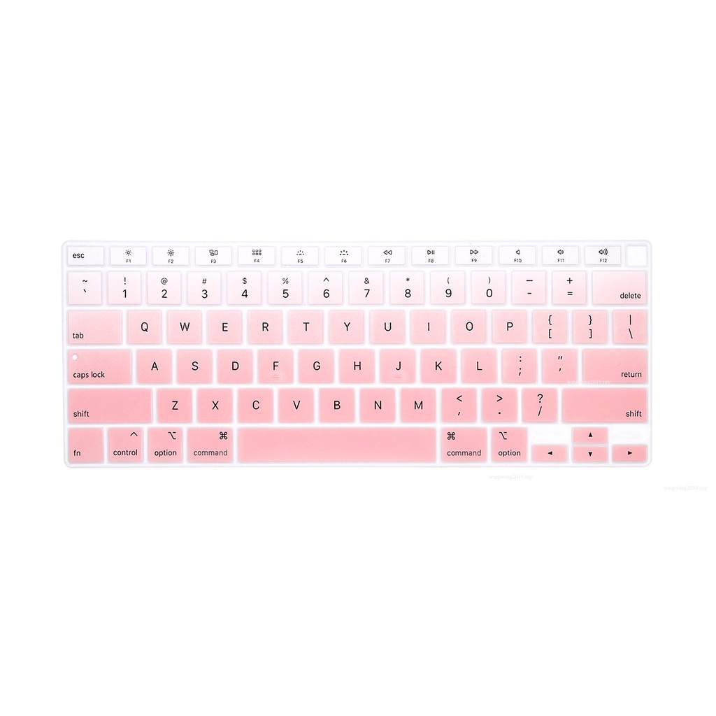 Skin Cover Keyboard Untuk 20212020 MacBook Air 13inch A2179 Dan A2337 Dengan Touch ID Untuk MacBook Air Keyboard Cover Layout US