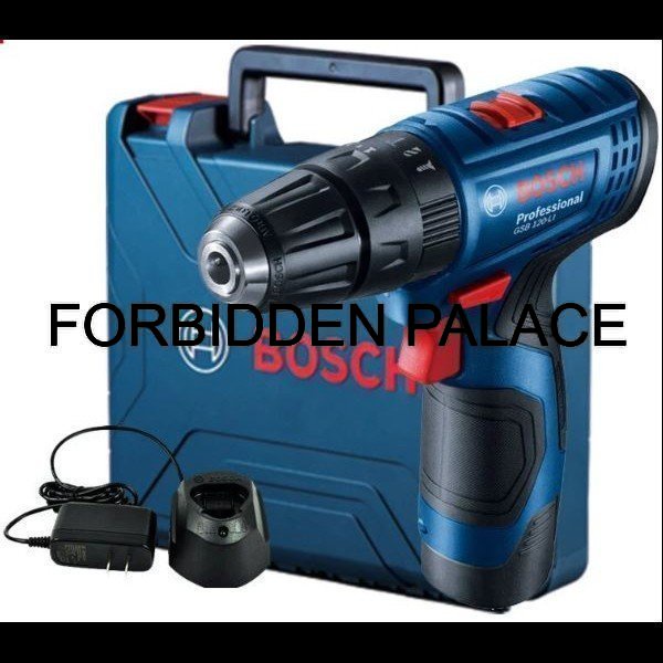 Baru Bosch GSB 120 Li Cordless Bor Baterai BVT354