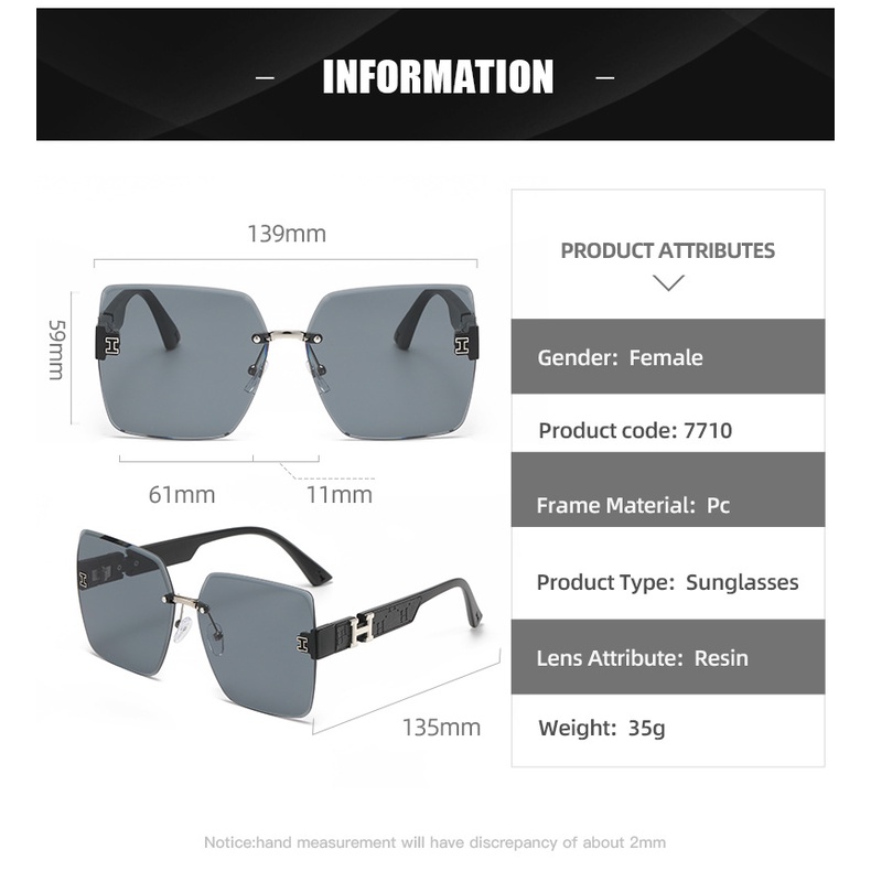 Kacamata hitam pria wanita dewasa dan wanita suketuxury peringatan dessyashion erkapetro suketunglasses kalilaomen ̽en erkapquare suketrame ̽yeglasses ̽ummer ̽each ̽un ̽hade ̽400