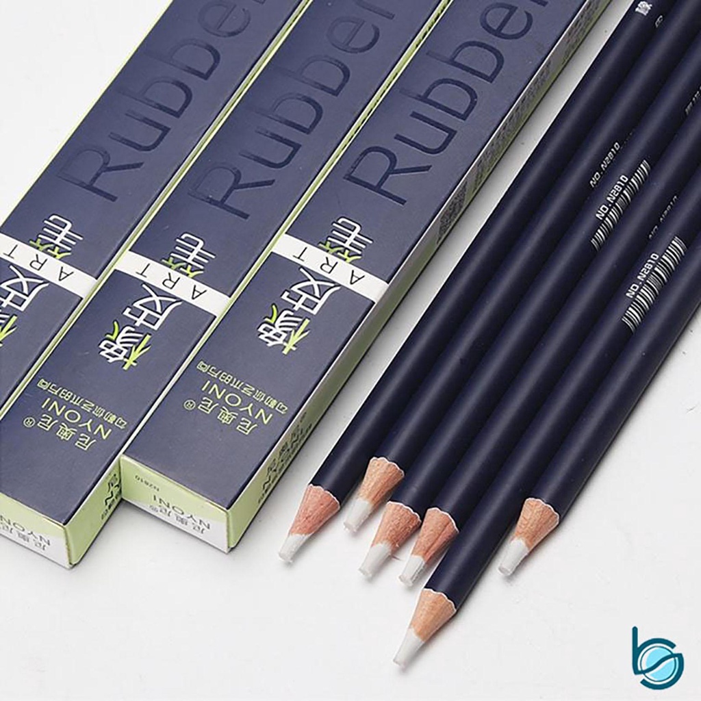 

Penghapus Bentuk Pensil / Pencil Shaped Eraser for art student - Best Stationary