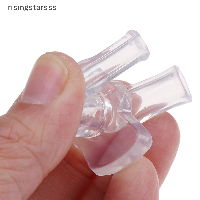 Rsid Span-new 2Pcs Reusable Minum Sedotan Cadangan Silicone Cup Straw Aksesoris Pengganti Jelly