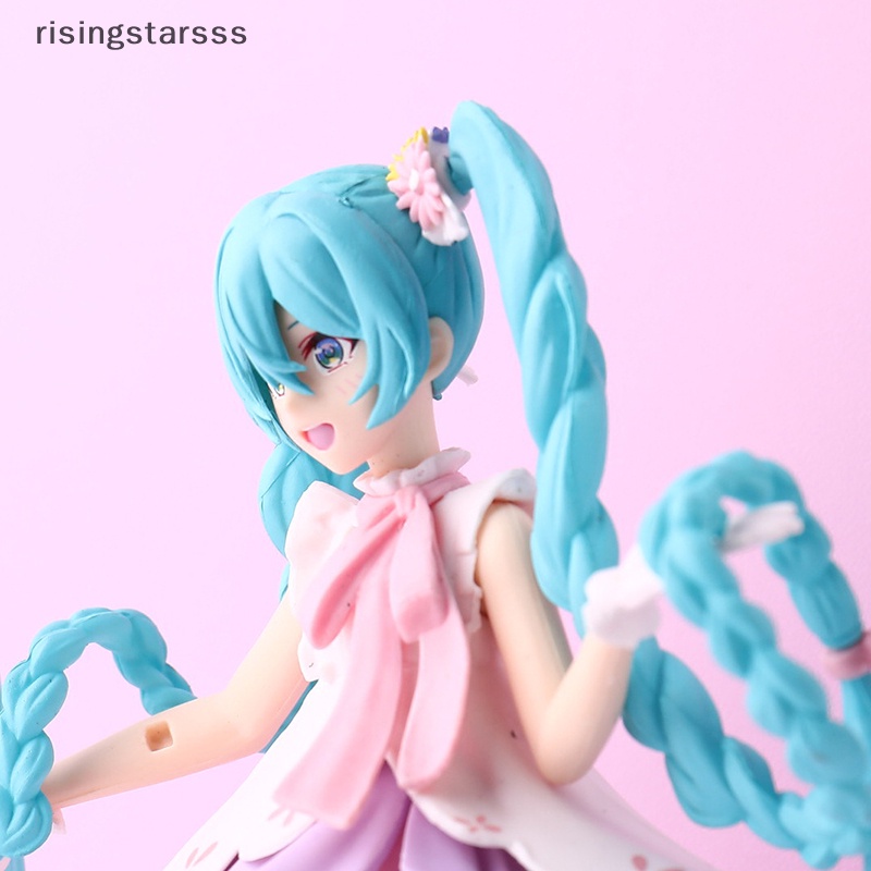 Rsid Span-New New Anime Hatsune Miku Lucu Kawaii Virtual Singer Miku Manga Patung Figurines Jelly