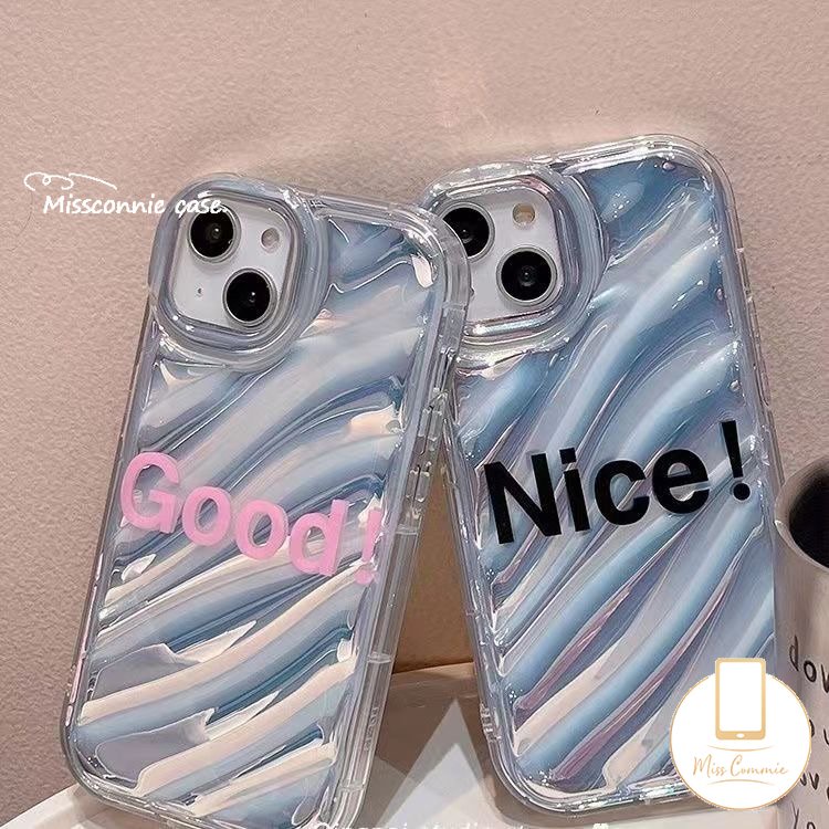 Luxury Simple Alfabet Inggris Bagus Case Cocok Untuk IPhone 11 13 14 12 Pro Max6 6S 7 8 Plus XR X XS MAX 7Plus 8Plus SE 2020lembut Tpu Bening 3D Bergelombang Melengkung Sarung Kartu Laser