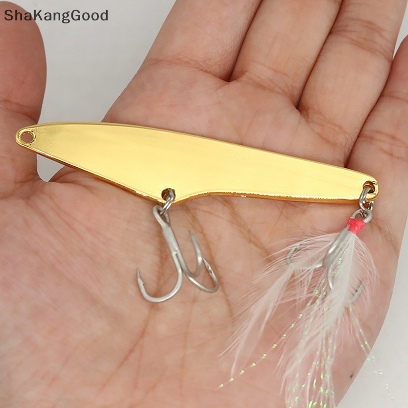 Selip 2pcs Lexin Qiandao Tasik Sabre VIB Sequin 11g15g18g23g Luya Sequin ultra far shore cast iron plate Tengger Mulut Kok Ikan mandarin bionic SKK