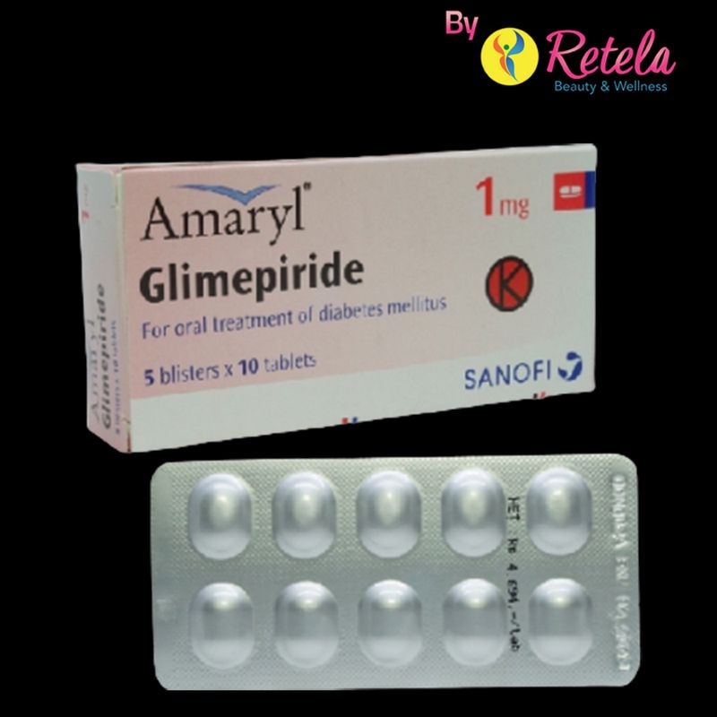 Amaryl 1mg Tab 10`S