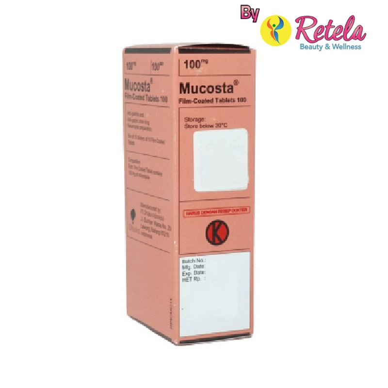 MUCOSTA 100MG 1 STRIP 10 TABLET