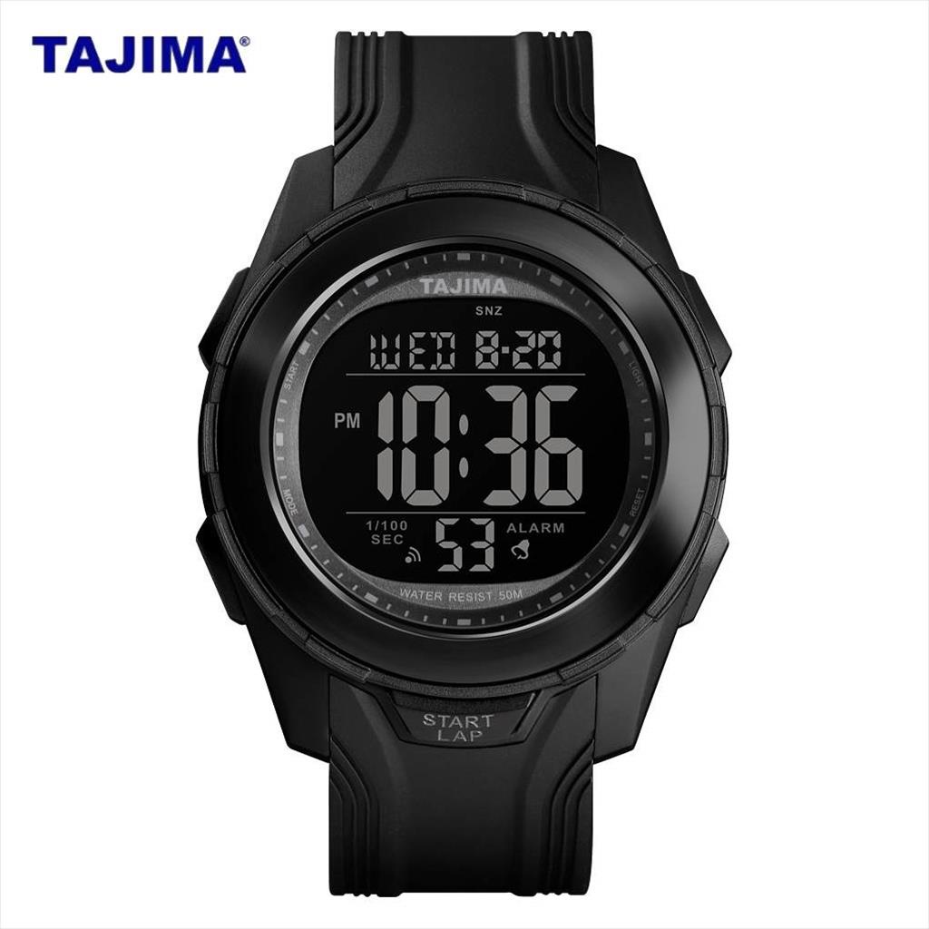 TAJIMA Jam Tangan Pria Digital 9507 Water Resist Original Garansi 1 Tahun + Free BOX