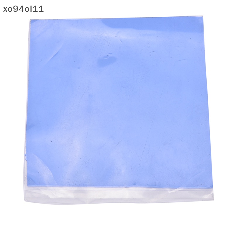 Xo Biru GPU CPU Heatsink Pendingin Thermal Conductive Silicone Pad 100mmx100mmx2mm OL