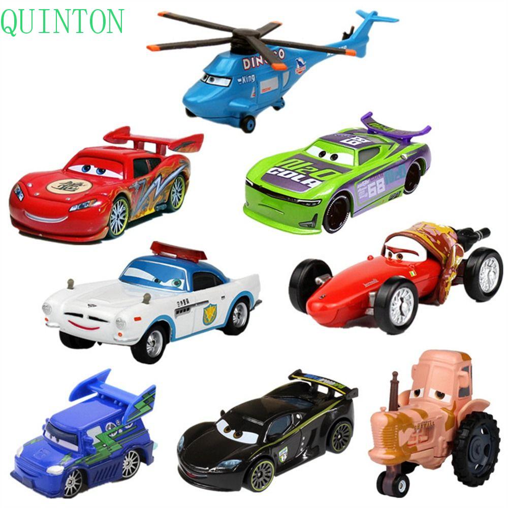 Quinton Pixar Cars Hadiah Natal Bahan Metal Alloy Storm Mater Ramirez McQueen Model Mobil