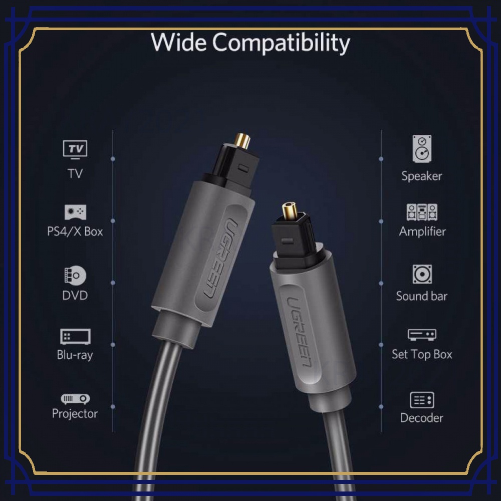 Kabel Toslink SPDIF Fiber Optic Audio Male Ke Male 1.5M - 70891