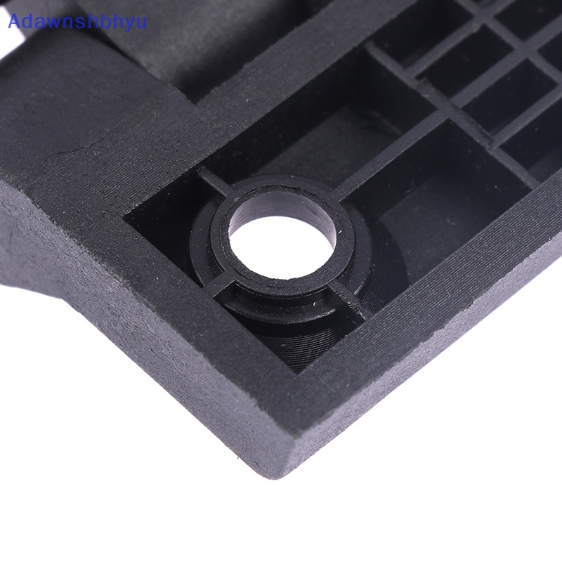 Adhyu 1PCS Engsel Hitam Bantalan Pintu Plastik Pantat Lemari Laci Kotak Perhiasan Hinges ID